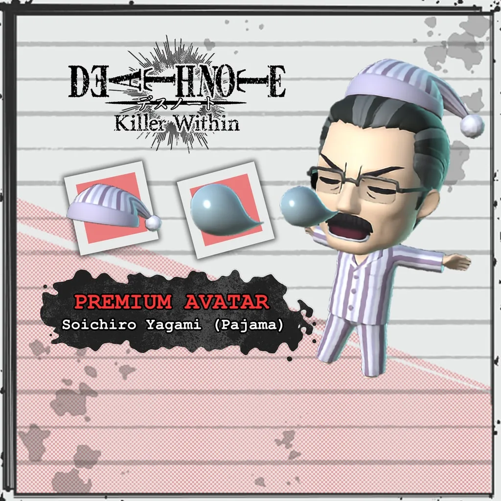 DEATH NOTE Killer Within - Premium Avatar: Soichiro Yagami (Pajama) [PS4, PS5] cover