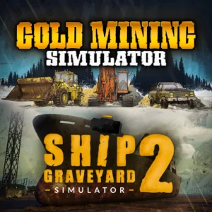 Mine &amp; Ship Bundle: Gold Mining &amp; Ship Graveyard Simulator 2 [PS4,&nbsp;PS5] cover