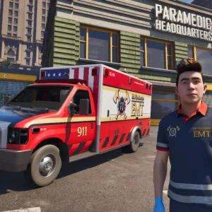 Ambulance Life - Fire Department Cosmetic Pack [PS5] - изображение 2