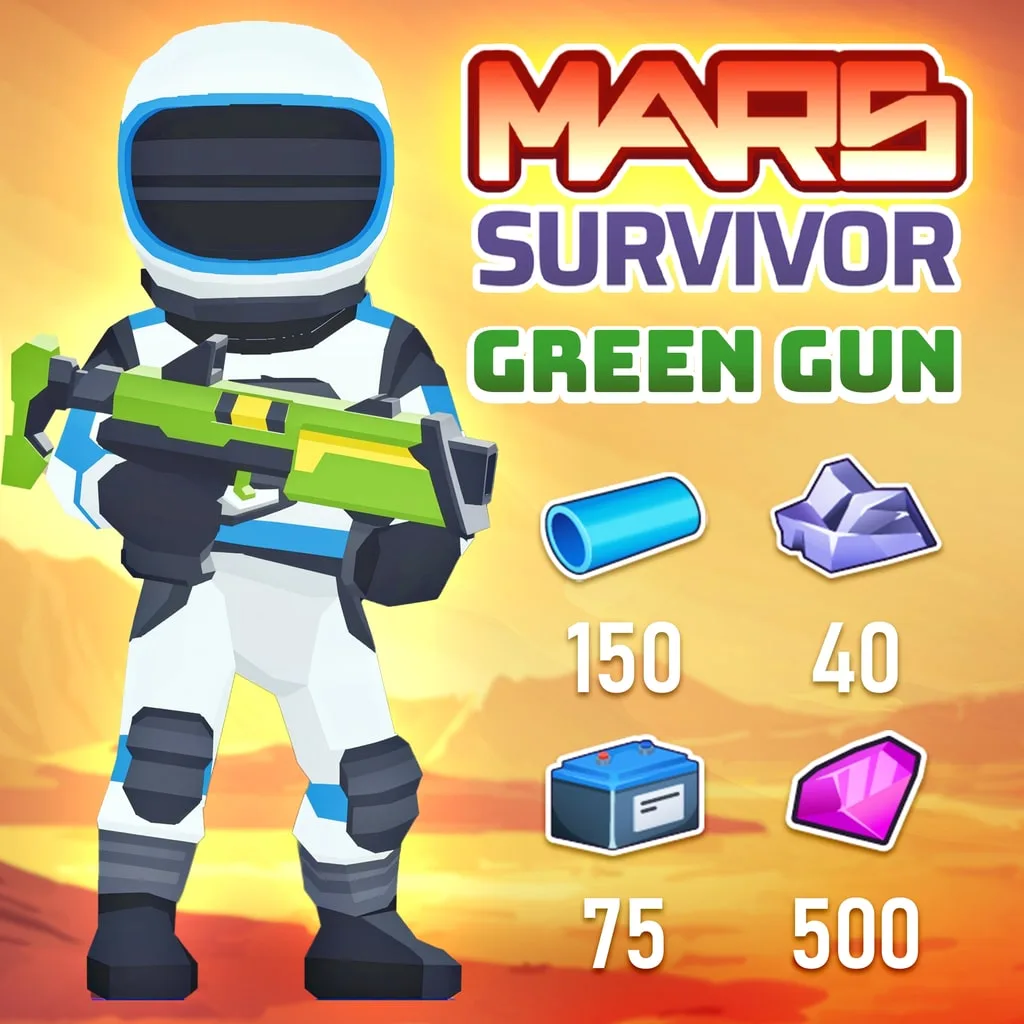 Mars Survivor: Green Gun [PS4] cover