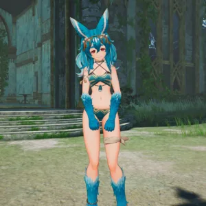 Atelier Yumia - "Cute Kitty Swimsuit" Costume for Lenja [PS4,&nbsp;PS5] - изображение 2