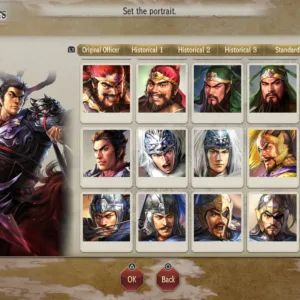 RTK8 REMAKE "ROMANCE OF THE THREE KINGDOMS XIII" Officer CG Portrait Set [PS4,&nbsp;PS5] - изображение 3