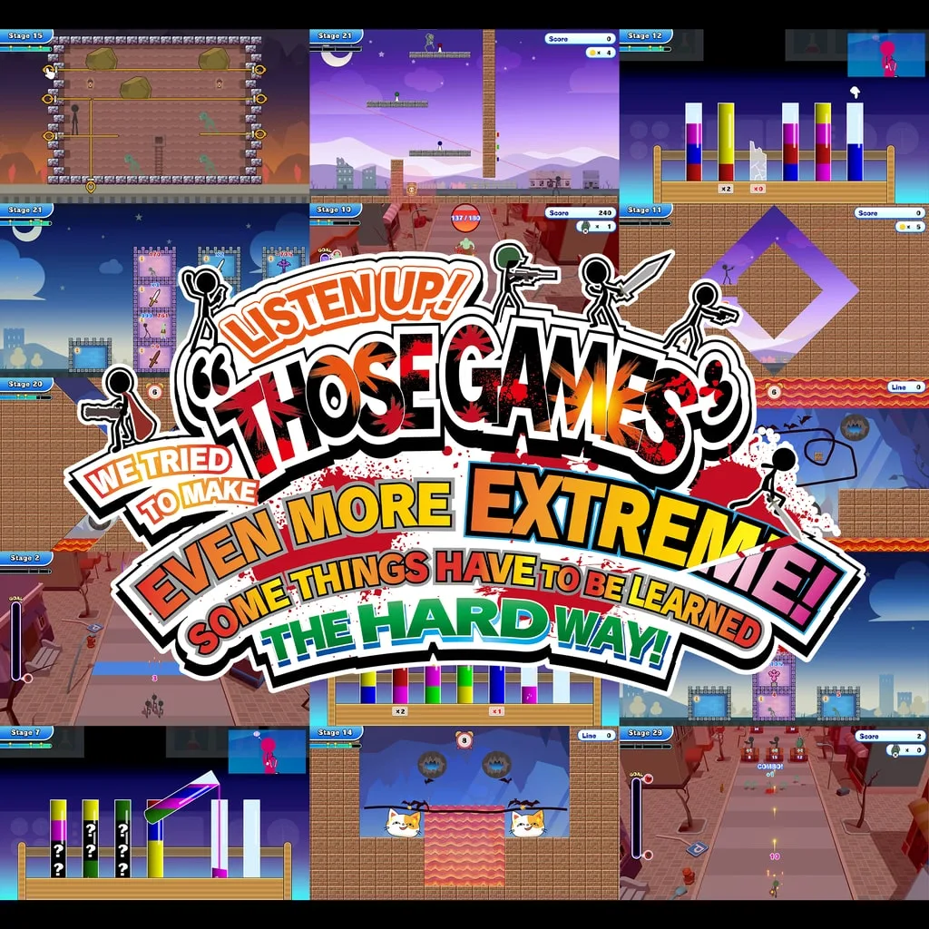 LISTEN UP! WE TRIED TO MAKE “THOSE GAMES” EVEN MORE EXTREME! SOME THINGS HAVE TO BE LEARNED THE HARD WAY! [PS4, PS5] - изображение 1