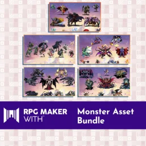 RPG MAKER WITH - Monster Asset Bundle [PS4,&nbsp;PS5]