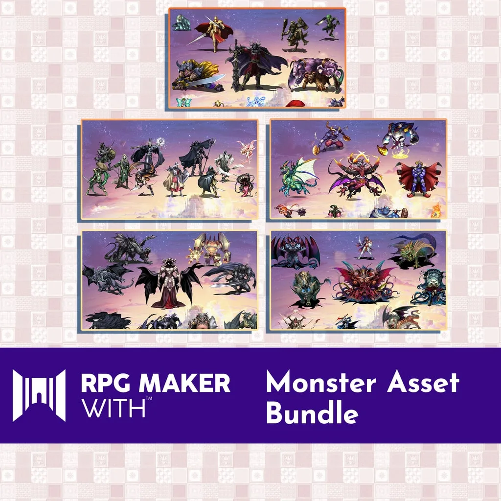 RPG MAKER WITH - Monster Asset Bundle [PS4, PS5] - изображение 1