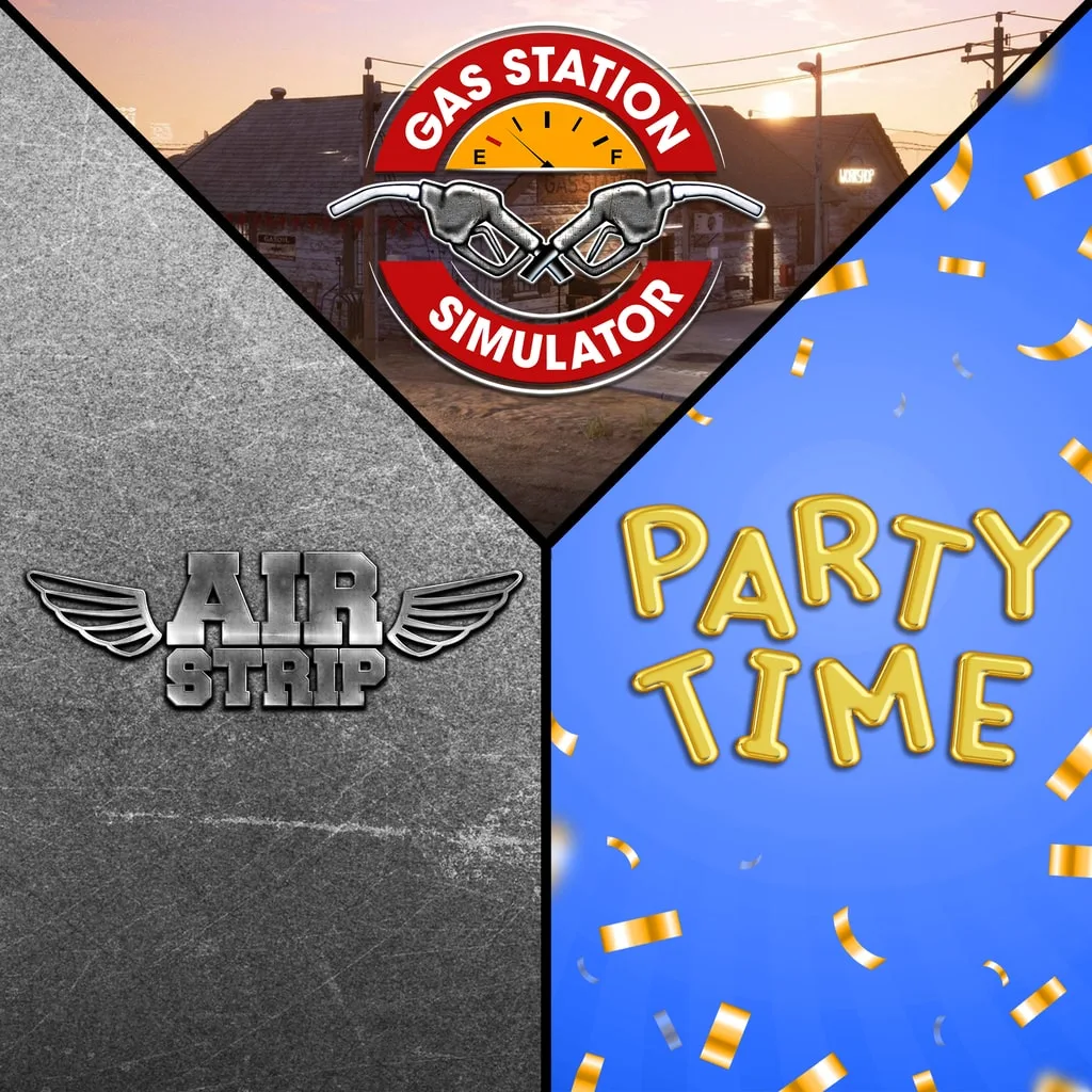 Gas Station Simulator, Airstrip DLC and Party Time DLC [PS4] - изображение 1