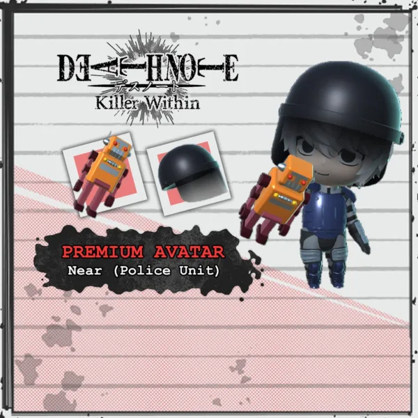 DEATH NOTE Killer Within - Premium Avatar: Near (Police Unit) [PS4, PS5]
