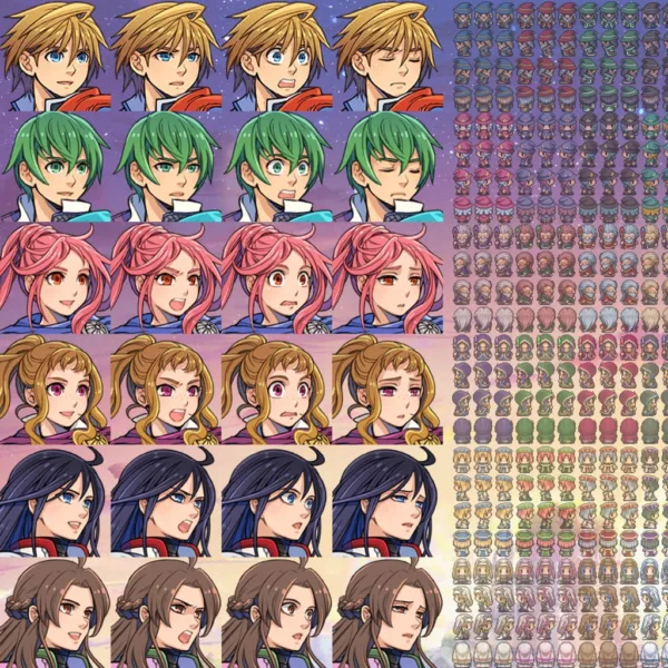 RPG MAKER WITH - Fes Character Pack [PS4, PS5]