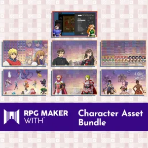 RPG MAKER WITH - Character Asset Bundle [PS4,&nbsp;PS5]