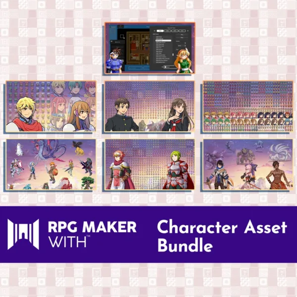 RPG MAKER WITH - Character Asset Bundle [PS4, PS5]