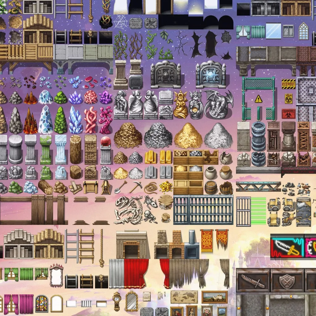 RPG MAKER WITH - MV Map & Music Pack [PS4, PS5] - изображение 1