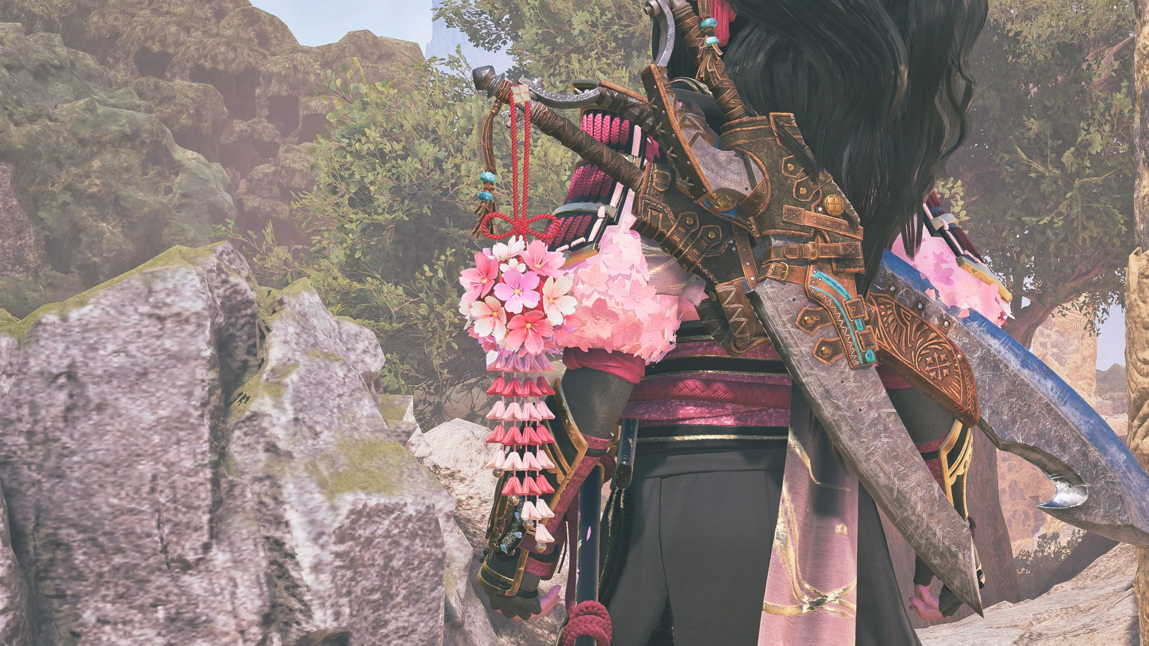 Monster Hunter Wilds - Pendant: Sakura Posy: Colorful [PS5] - изображение 2