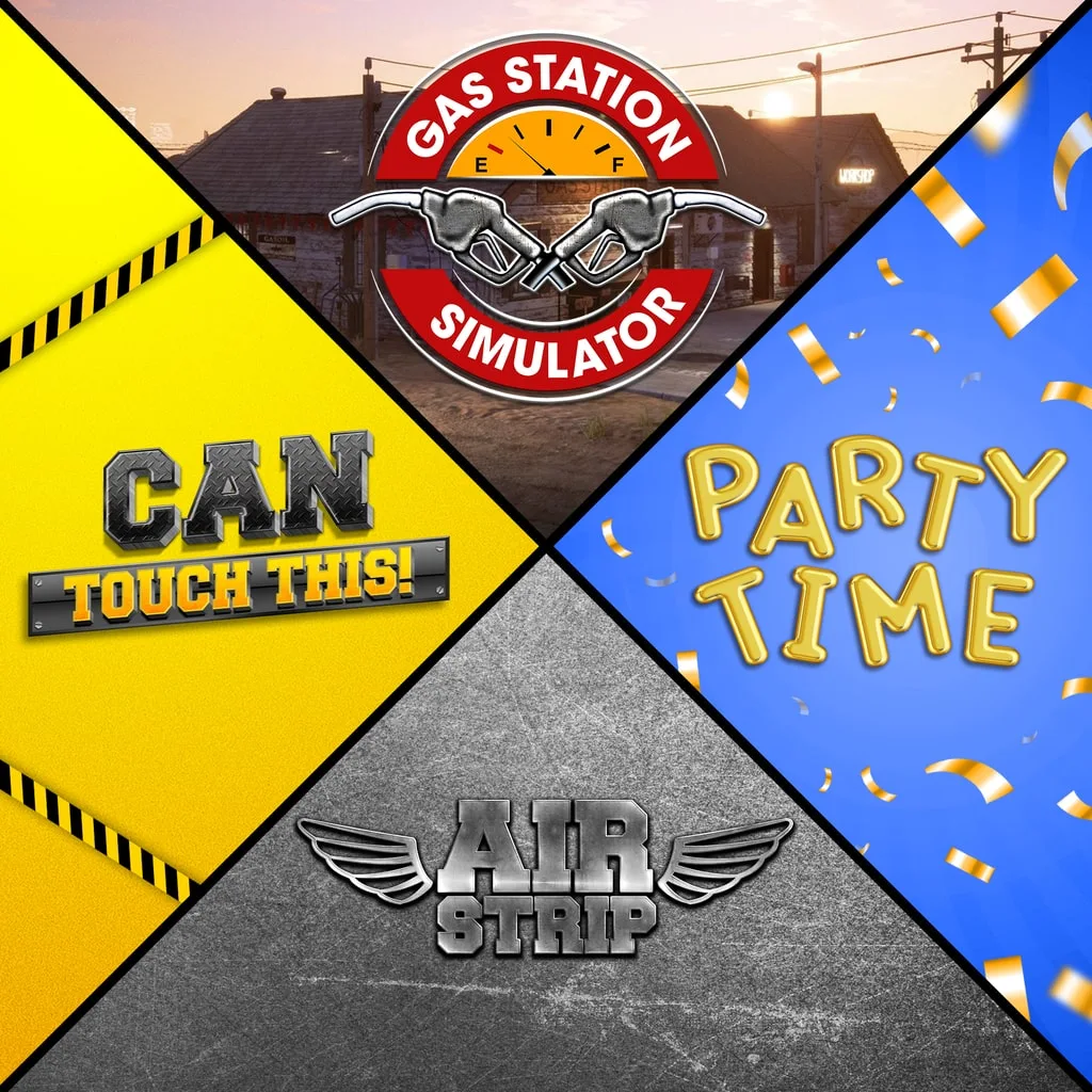 Gas Station Simulator, Airstrip DLC, Can Touch This DLC and Party Time DLC Bundle [PS4] - изображение 1