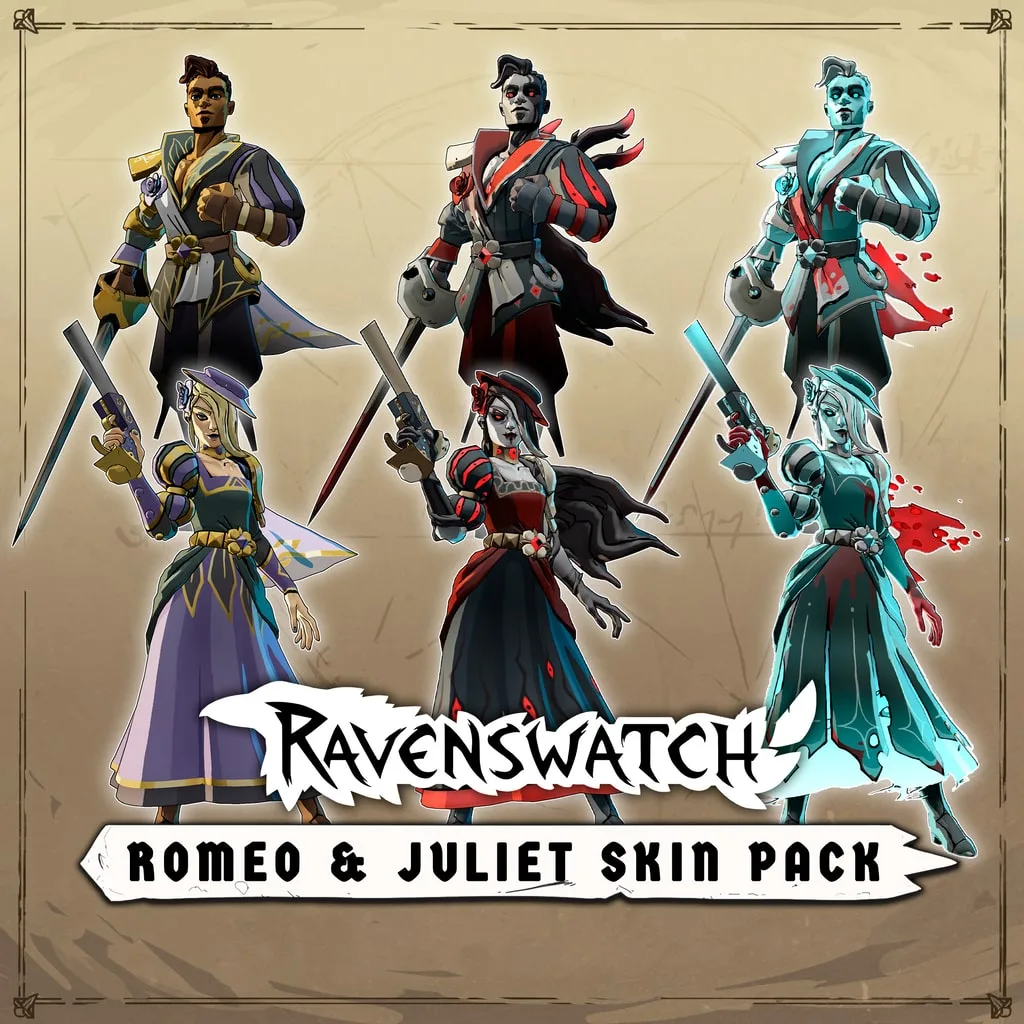 Ravenswatch - Romeo & Juliet Skin Pack [PS4, PS5] - изображение 1