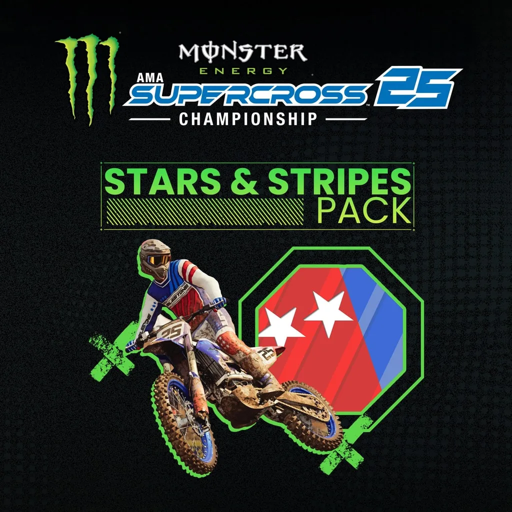 Monster Energy Supercross 25 - Stars & Stripes Pack [PS5] - изображение 1