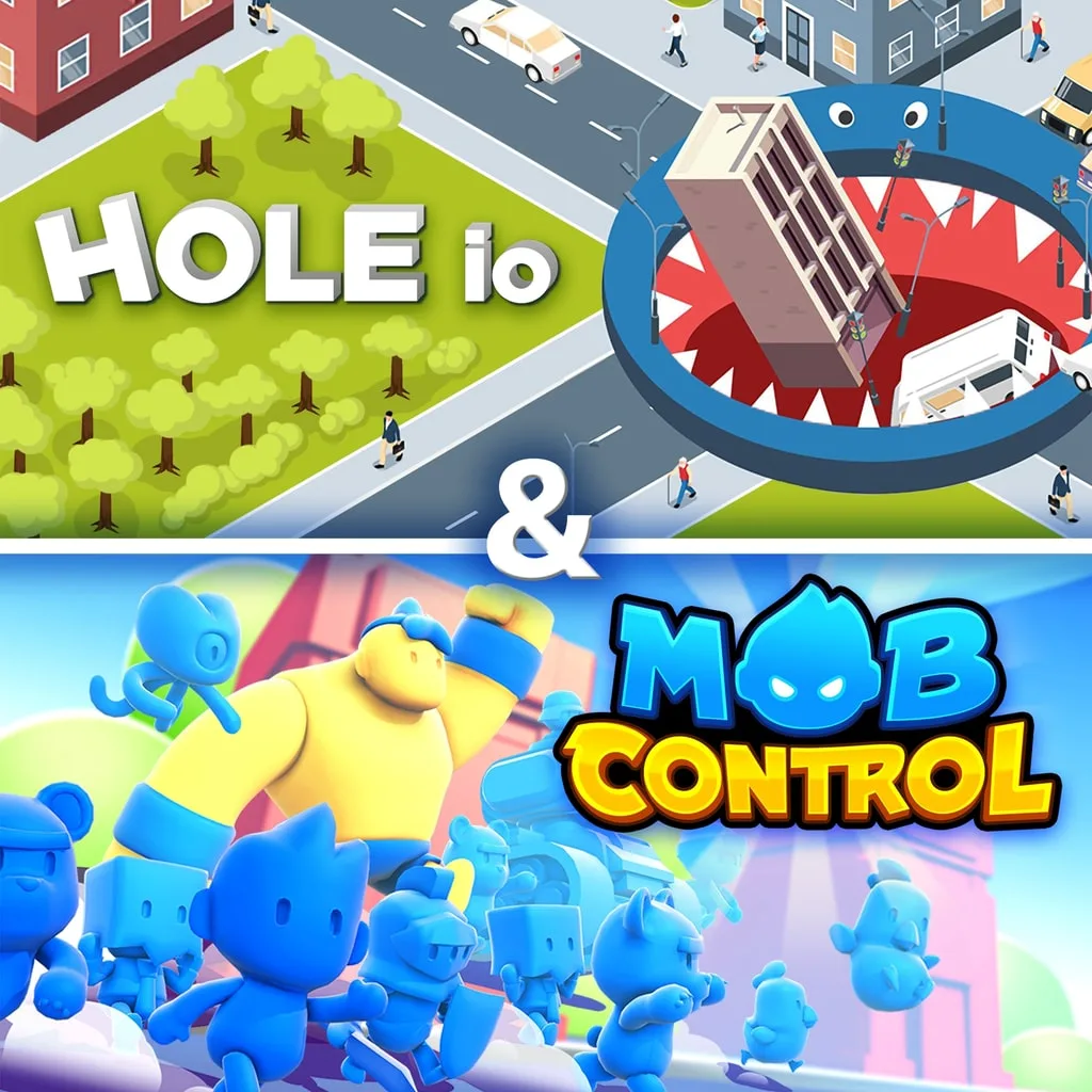 Hole io &amp; Mob Control [PS4] cover