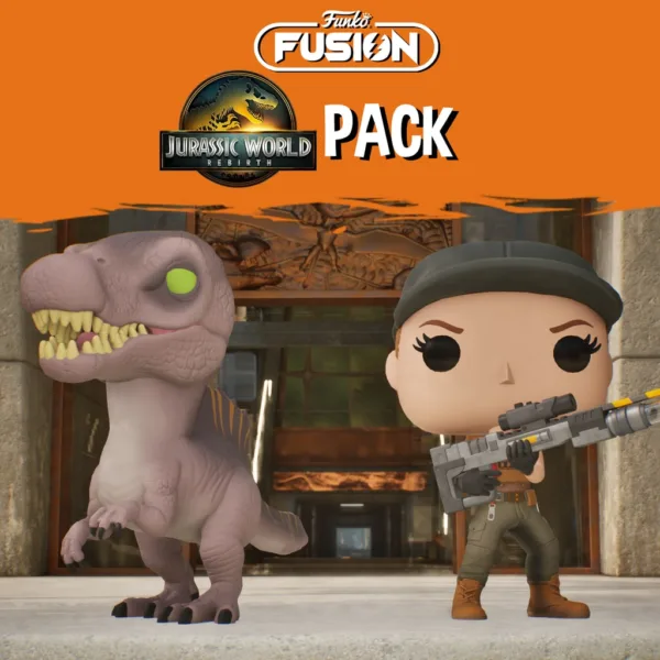 Funko Fusion - Jurassic World Rebirth Pack 1 -Zora Bennett + Spinosaurus [PS5]