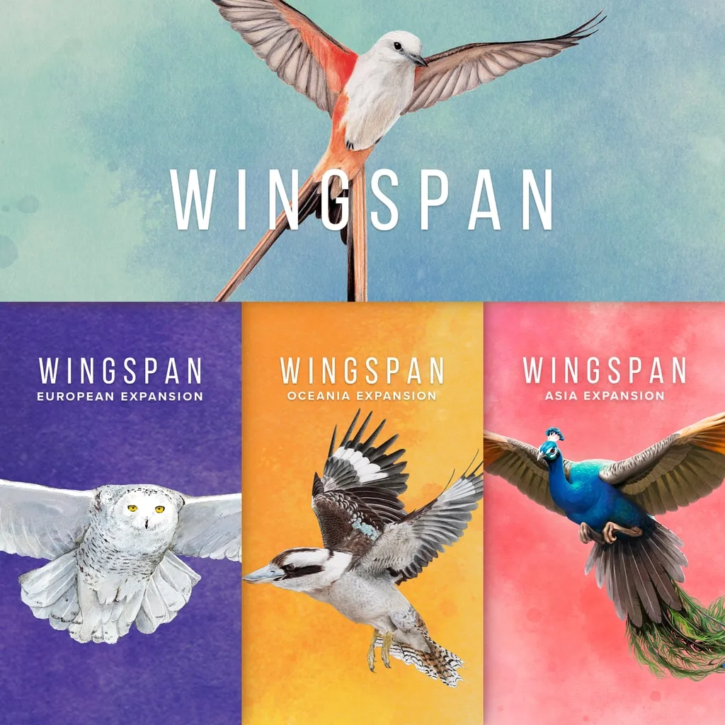 Wingspan + European + Oceania + Asia PS4 &amp; PS5 cover