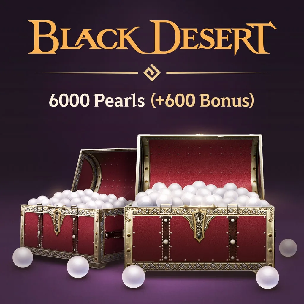 Black Desert - 6,600 Pearls cover