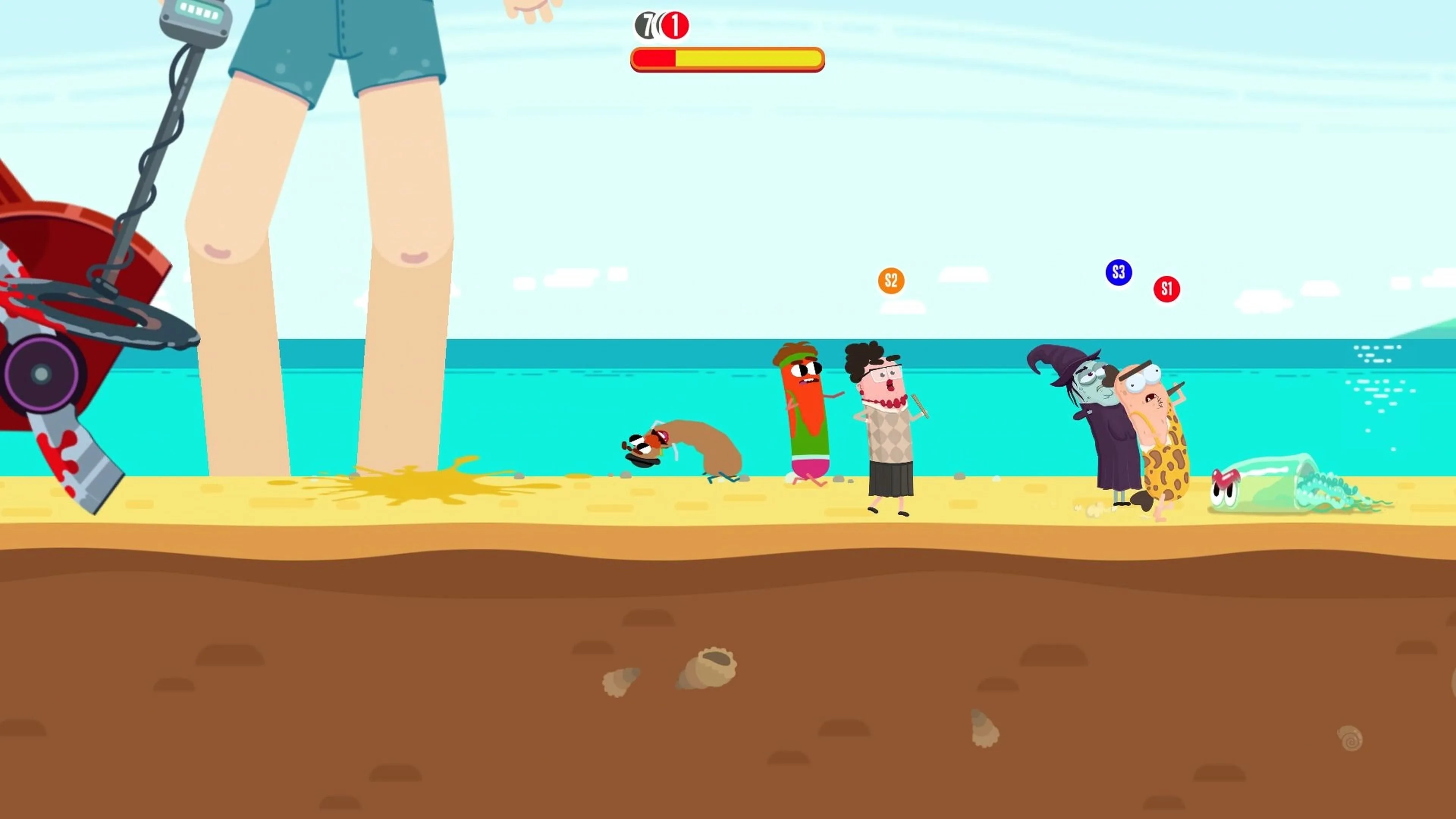 Run Sausage Run: Old, Ancient and Fossil [PS4] - изображение 4