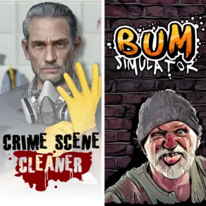 Crime Scene Cleaner &amp; Bum Simulator [PS5] cover