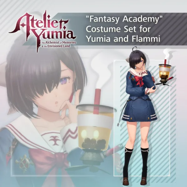 Atelier Yumia - "Fantasy Academy" Costume Set for Yumia and Flammi [PS4, PS5]