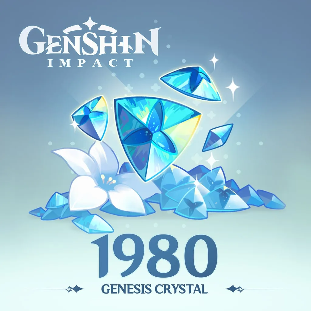 Genshin Impact - 1,980 Genesis Crystals - изображение 1