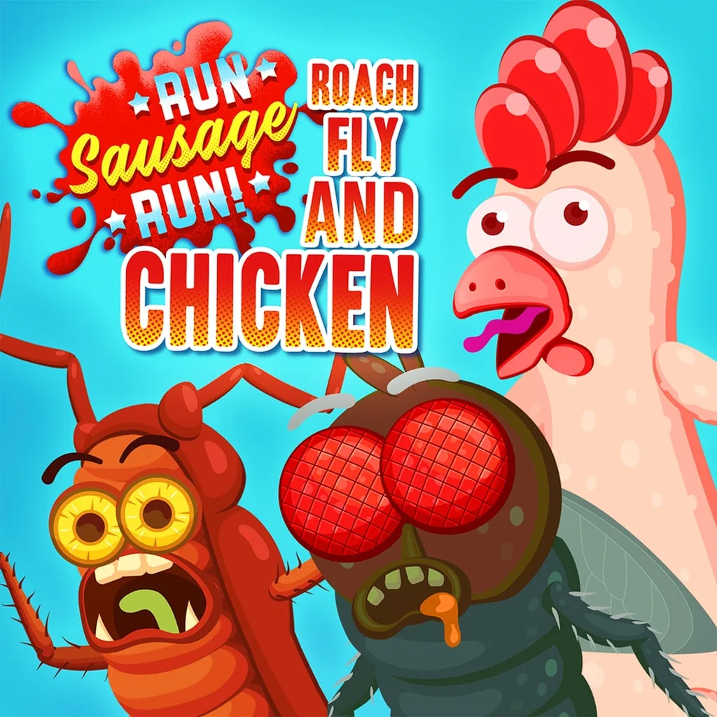 Run Sausage Run: Roach, Fly and Chicken [PS4] - изображение 1