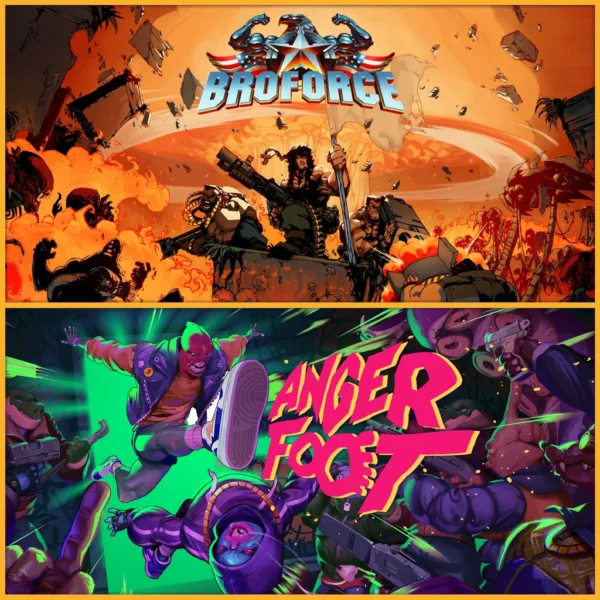 Broforce x Anger Foot Bundle [PS4, PS5]