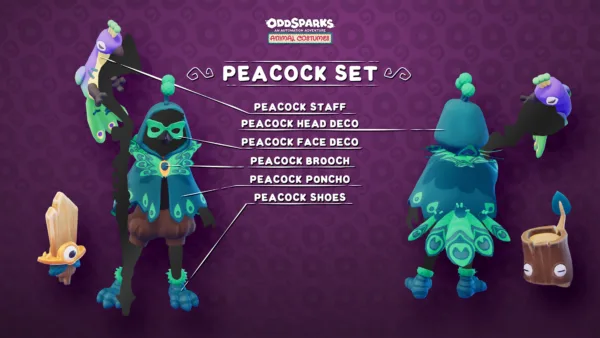 Oddsparks - Tailor's Animal Costumes Pack [PS5] - изображение 4