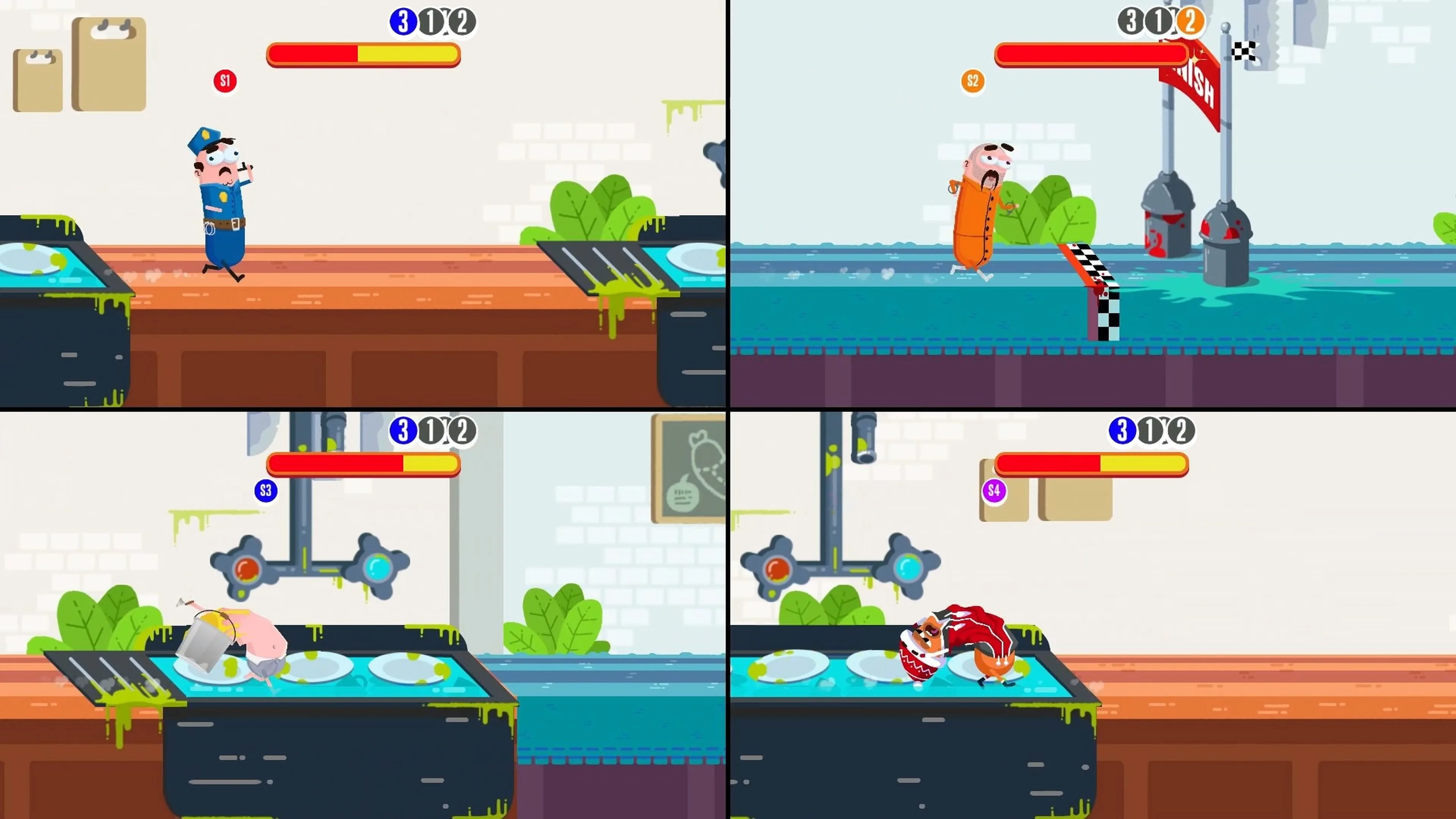 Run Sausage Run: Cop, Crime and Crazy [PS4] - изображение 3