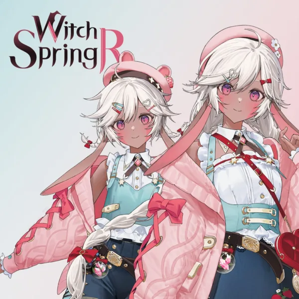 WitchSpring R Costume - Fluffy Peach Set [PS5]