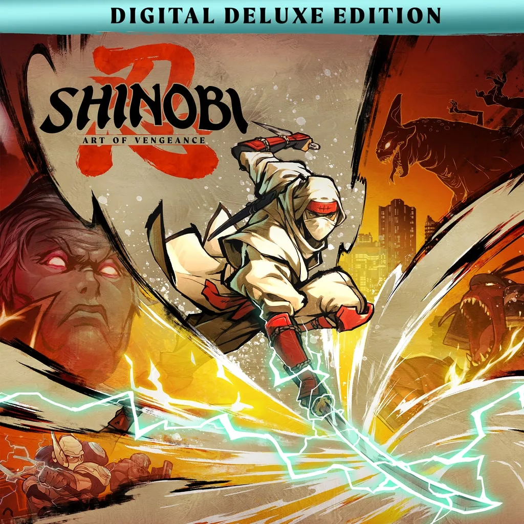 SHINOBI: Art of Vengeance Digital Deluxe Edition PS4 &amp; PS5 cover