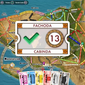 Ticket to Ride: Heart of Africa Expansion [PS4] - изображение 3