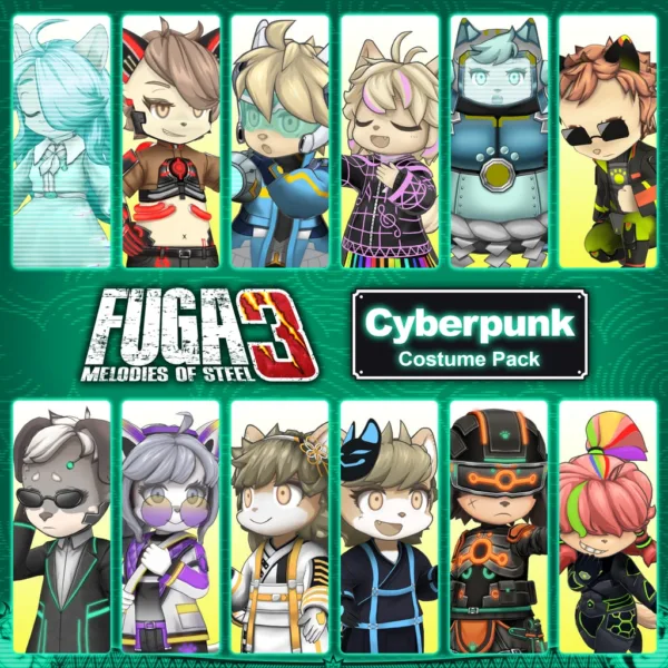 Fuga: Melodies of Steel 3 - Cyberpunk Costume Pack [PS4, PS5]