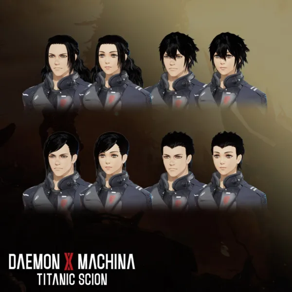 Daemon X Machina: Titanic Scion - Hairstyle Set 8 [PS5]