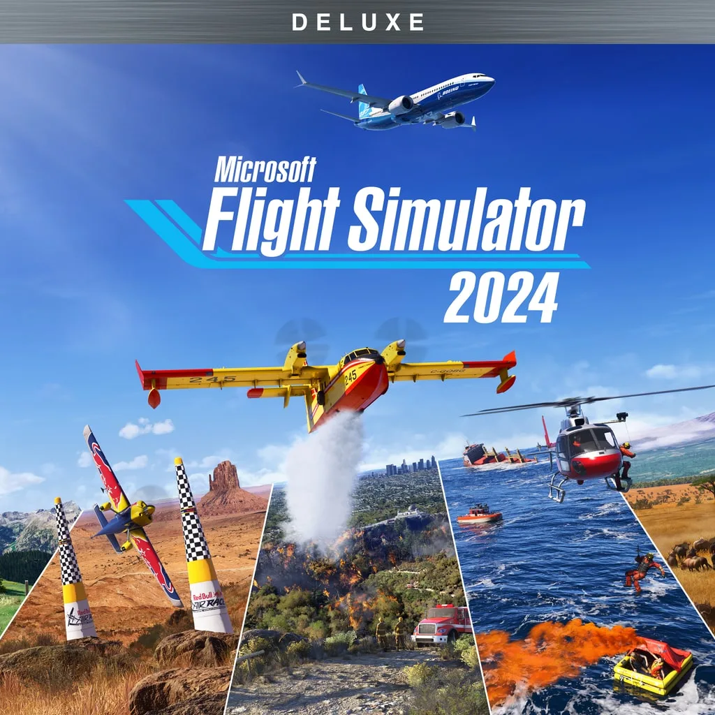 Microsoft Flight Simulator 2024 - Deluxe Edition [PS5] cover