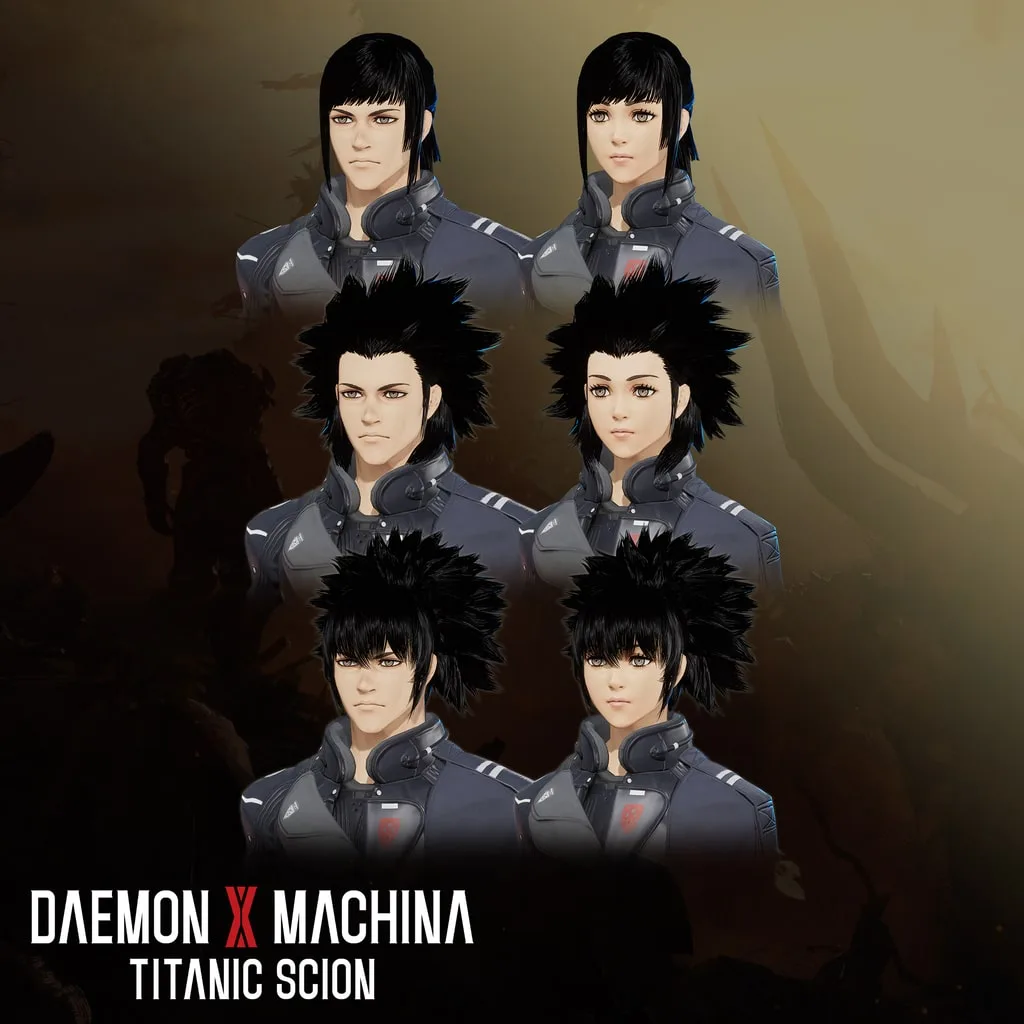 Daemon X Machina: Titanic Scion - Hairstyle Set 4 [PS5] cover