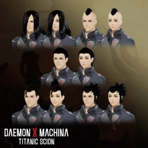 Daemon X Machina: Titanic Scion - Hairstyle Set 5 [PS5]