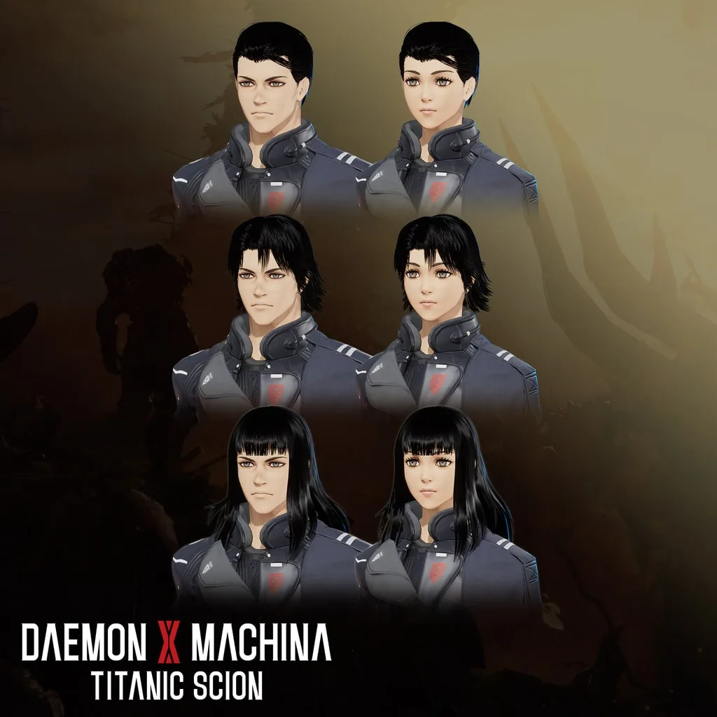 Daemon X Machina: Titanic Scion - Hairstyle Set 3 [PS5] cover