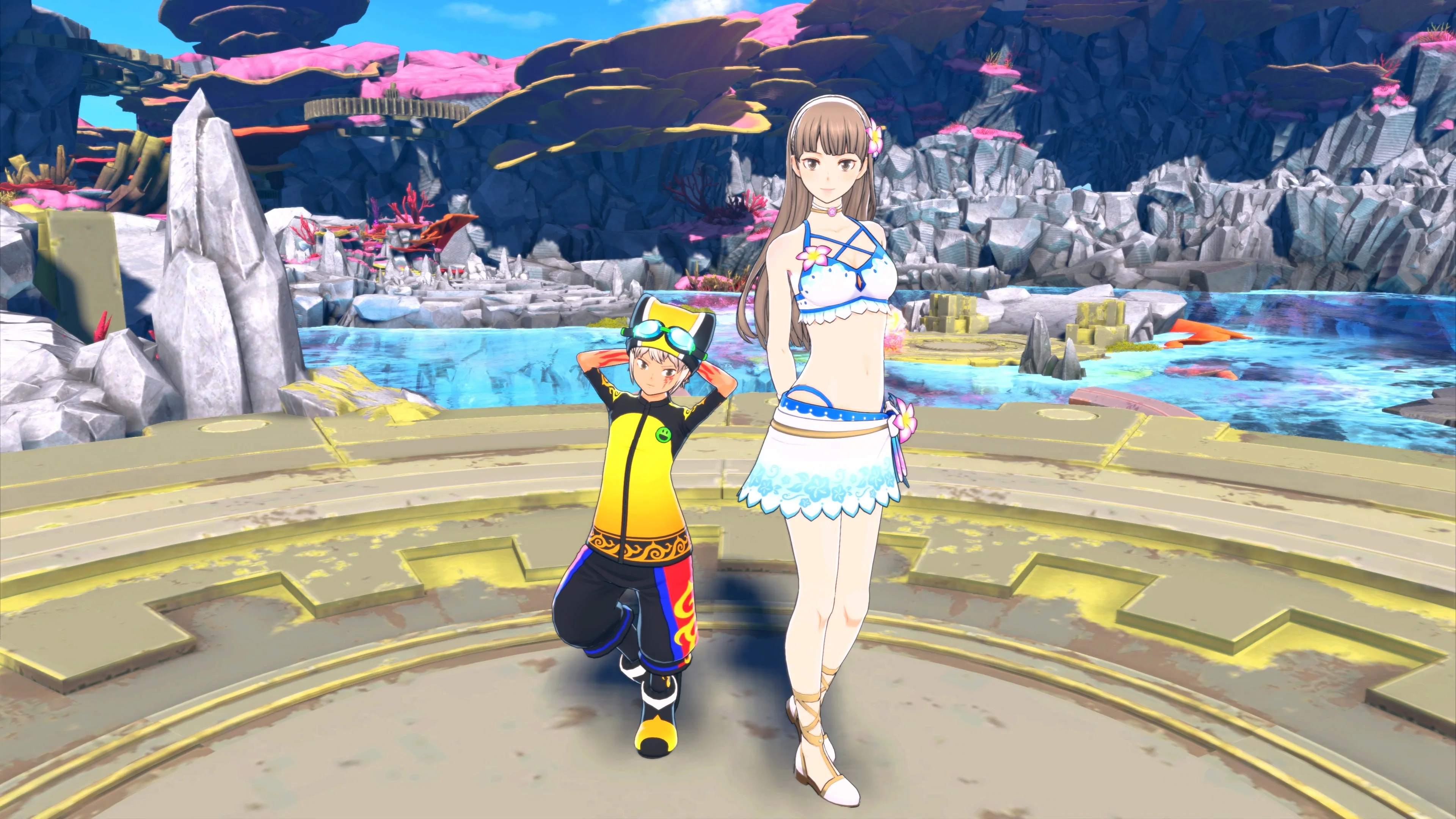 Digimon Story Time Stranger Costume Swimwear Set [PS5] - изображение 4