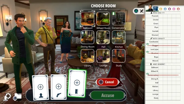 Cluedo: 2016 Suspect Pack [PS4,&nbsp;PS5] - изображение 4