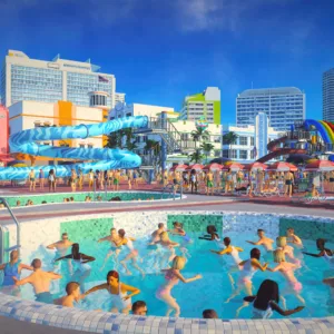 Waterpark Simulator 25 [PS4] - изображение 2