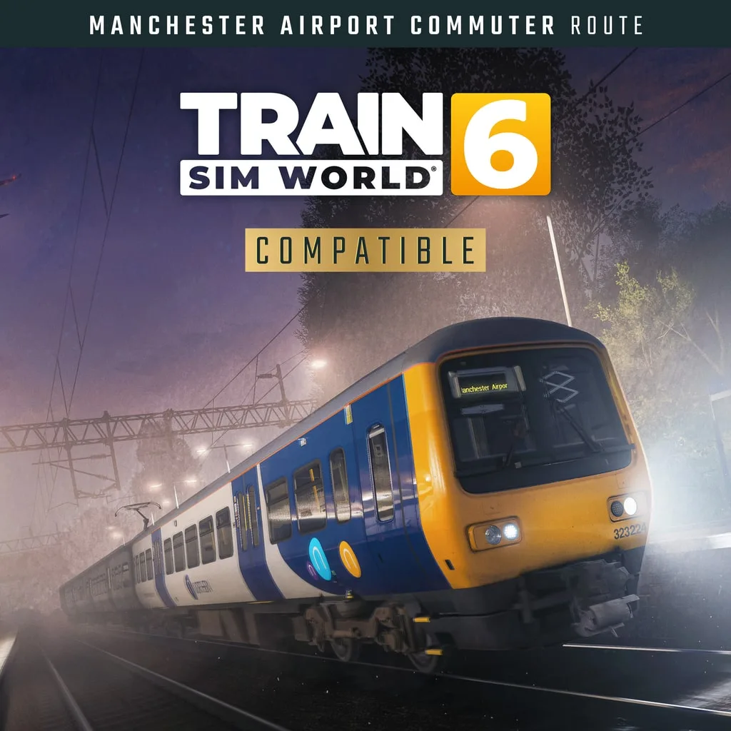 Train Sim World 6: Manchester Airport Commuter: Manchester - Alderley Edge Route Add-On [PS5] - изображение 1