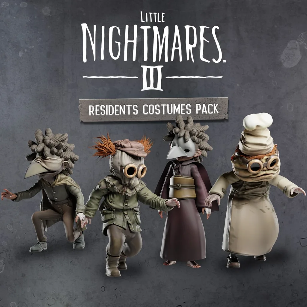Little Nightmares III - Residents Costumes Pack [PS4, PS5] cover