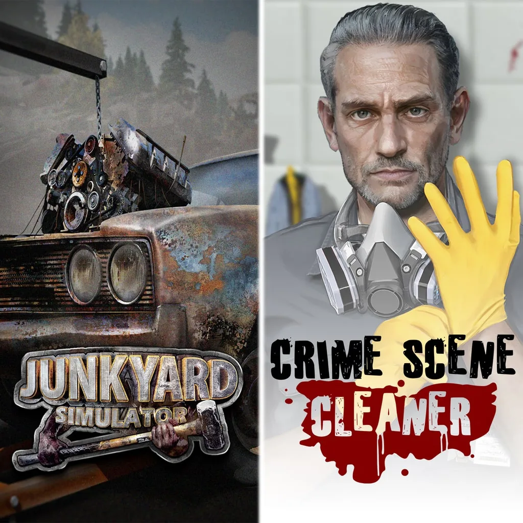 Junkyard Simulator &amp; Crime Scene Cleaner [PS5] cover