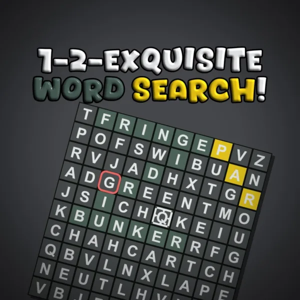 1-2-Exquisite Word Search! [PS4, PS5]