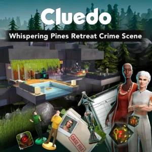 Cluedo: Whispering Pines Retreat Crime Scene [PS4,&nbsp;PS5]