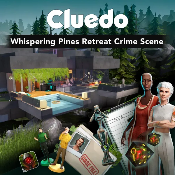 Cluedo: Whispering Pines Retreat Crime Scene [PS4, PS5]