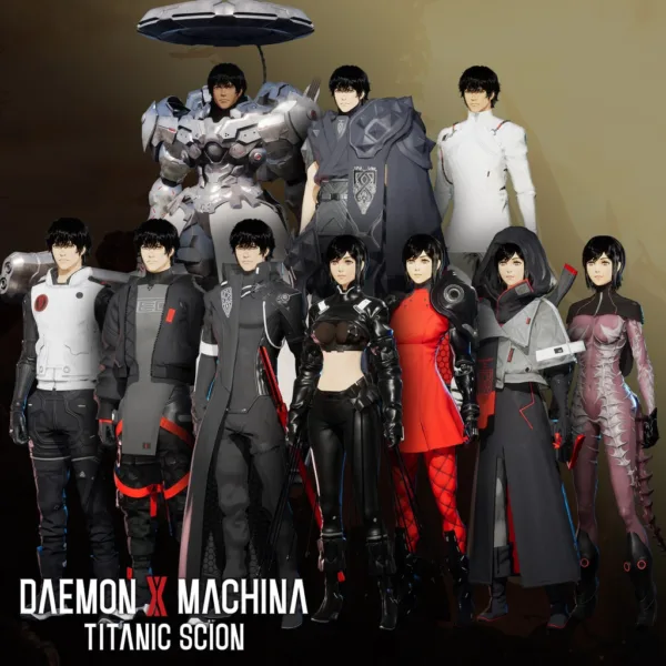 Daemon X Machina: Titanic Scion - Sovereign Axiom Outfit Set [PS5]